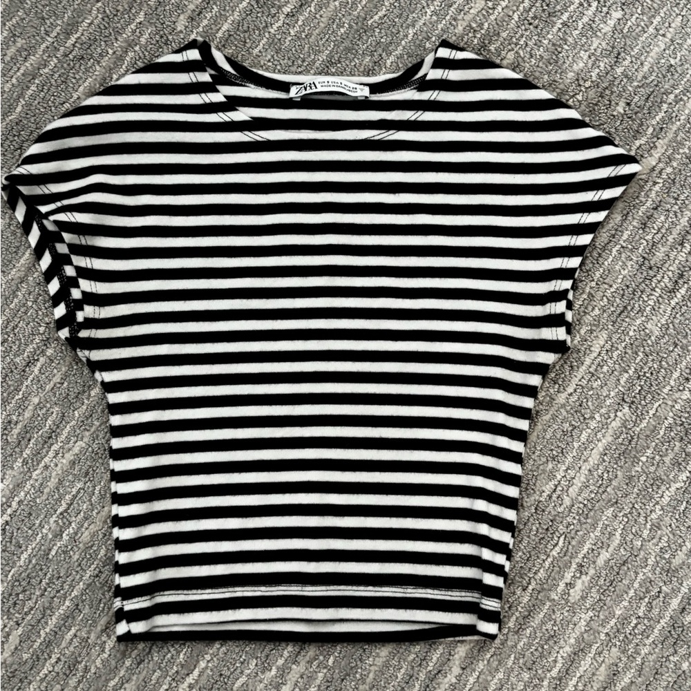 Zara Stripped Crop Top | EUC!!